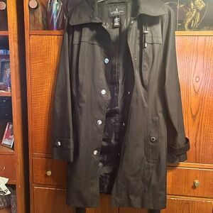 London Fog Classic Black Coat